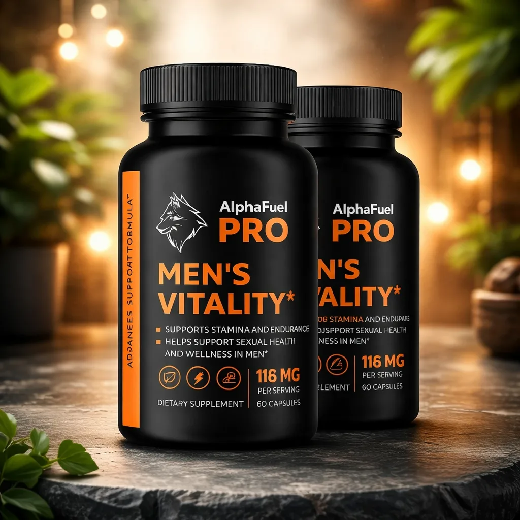 AlphaFuel Pro Male Vitality & Performance Supplement